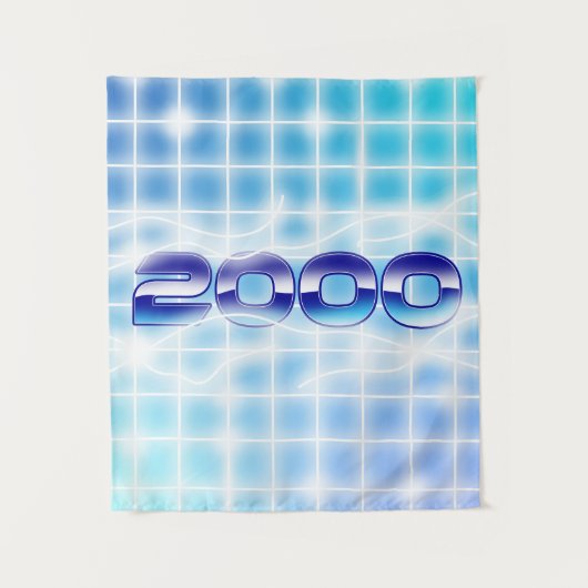 Jaar 2000 grafiek wandkleed (Voorkant)