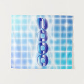 Jaar 2000 grafiek wandkleed (Voorkant (horizontaal))