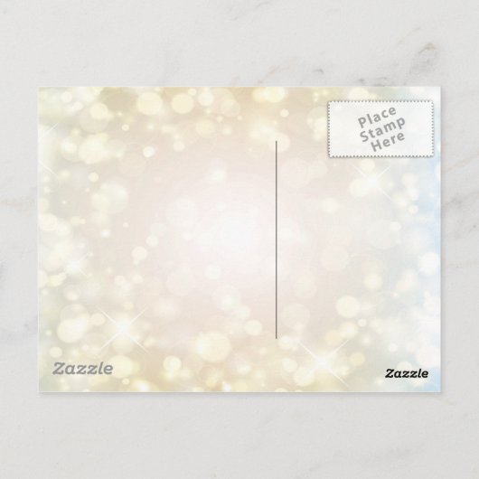 Jaar 2013 3D met florale inserties Briefkaart (Achterkant)