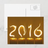 Jaar 2016 briefkaart (Voorkant / Achterkant)
