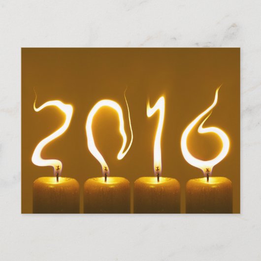 Jaar 2016 briefkaart (Voorkant)