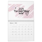 Jaar 2024 kalender (Feb 2026)