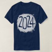 Jaar 2024 t-shirt (Design voorkant)