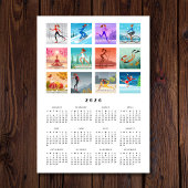 Jaar 2026 Sport Fitness Vrouw Meisje Kalender