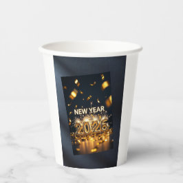 Jaar 2026 – Verse Start, Nieuwe Hopen Papieren Bekers