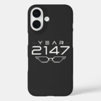 JAAR 2147 Cyberpunk Sci-Fi Retro Ruimte