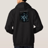 JAAR 2147 Cyberpunk Sci-Fi Retro Ruimte Hoodie (Achterkant)