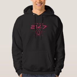 Jaar 2147 Futuristische Cyberpunk Sciencefiction Hoodie