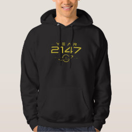 Jaar 2147 Futuristische Sci-Fi Streetwear Hoodie
