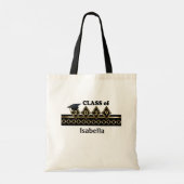 Jaar afstuderen - Klasse van Tote Bag (Achterkant)