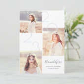 Jaar collage | Uitnodiging fotograaf (Staand voorkant)