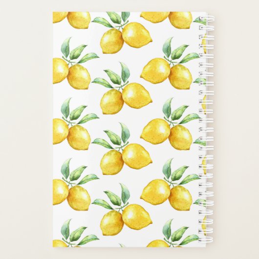 Jaar Eind Taakleraar | Gepersonaliseerde planner (Achterkant)