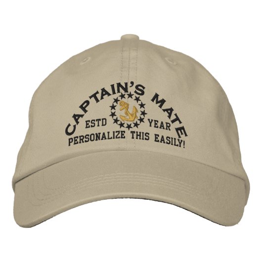  JAAR en Names Captain's Mate Pet (Voorkant)