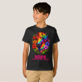 Jaar Het Paard Lunar Chinees 2 T-shirt (Voorkant volledig)