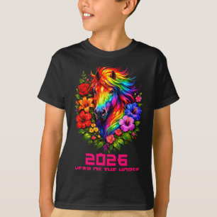 Jaar Het Paard Lunar Chinees 2 T-shirt