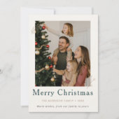 Jaar in de Review Kerst Wat een jaar vakantie Kaart (Voorkant)