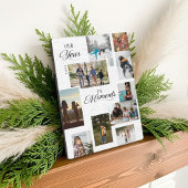 Jaar in Momenten Fotogalerij Collage Keepsake Fotoplaat