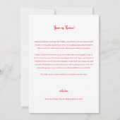 Jaar in Review 9 Foto Merry kerstkaart Kaart (Achterkant)