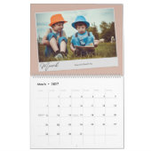 Jaar in Review aangepaste geheugenkalender voor fa Kalender (Mar 2027)