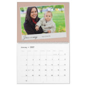 Jaar in Review aangepaste geheugenkalender voor fa Kalender (Jan 2027)