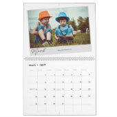 Jaar in Review aangepaste geheugenkalender voor fa Kalender (Mar 2027)