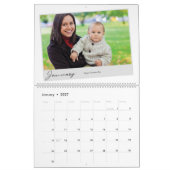 Jaar in Review aangepaste geheugenkalender voor fa Kalender (Jan 2027)
