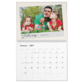 Jaar in Review aangepaste geheugenkalender voor fa Kalender (Feb 2027)