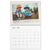 Jaar in Review aangepaste geheugenkalender voor fa Kalender (Mar 2027)