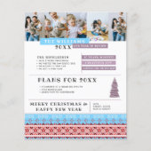 Jaar in Review | Familiekerstbrochure (Voorkant)