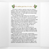 Jaar in Review Foto Collage kerstbrief Drieluik Kaart (Binnenkant midden)