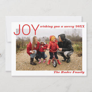 Jaar in Review Fotocollage Feestdagenkaart