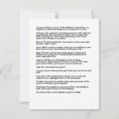 Jaar in Review met Foto's Kaart (Achterkant)