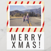 Jaar in review met vakantieletter snoepband (Achterkant)