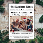 Jaar in Review Nieuwsblad Unieke kerstfoto Feestdagenkaart