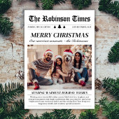 Jaar in Review Nieuwsblad Unieke kerstfoto Feestdagenkaart