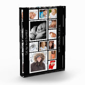 Jaar in Review Unieke Aangepaste Gepersonaliseerde Fotoblokken (Links)