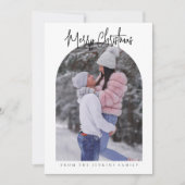 Jaar in Review Vakantie Fotoboog Uitnodiging (Voorkant)