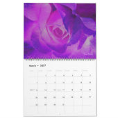 Jaar in Roos Kalender (Mar 2027)