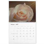 Jaar in Roos Kalender (Feb 2027)