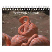 Jaar met dieren kalender (Hoes)