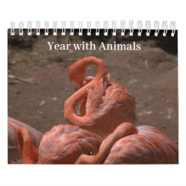 Jaar met dieren kalender