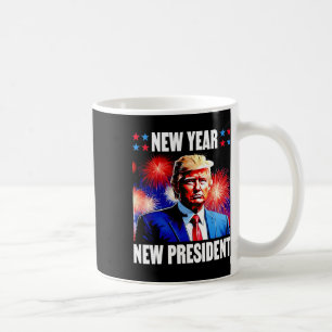 Jaar Nieuw President Trump 2024 Koffiemok