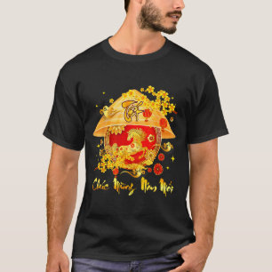 Jaar Nieuw Tet Paard Vietnamees Maanjaar T-shirt