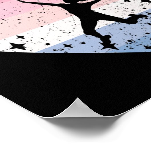 Jaar oud Cute Volleyball Birthday Girl de Dag Poster (Hoek)