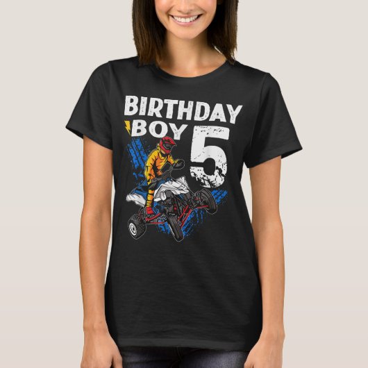 Jaar Oud MTB Geboren in 2012 10e Verjaardag Mounta T-shirt (Voorkant)