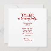 jaar oud tot perfectie op maat geboortejaar kaart (Achterkant)