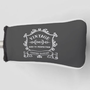 jaar oud tot perfectie Verjaardagsjaar Golfheadcover