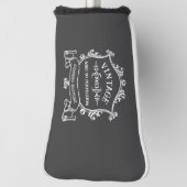 jaar oud tot perfectie Verjaardagsjaar Golfheadcover (Draai 90)