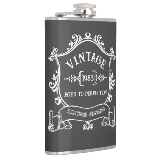  jaar oud tot perfectie Verjaardagsjaar Heupfles (Rechts)