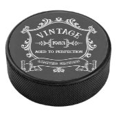  jaar oud tot perfectie Verjaardagsjaar Hockey Puck (3/4)